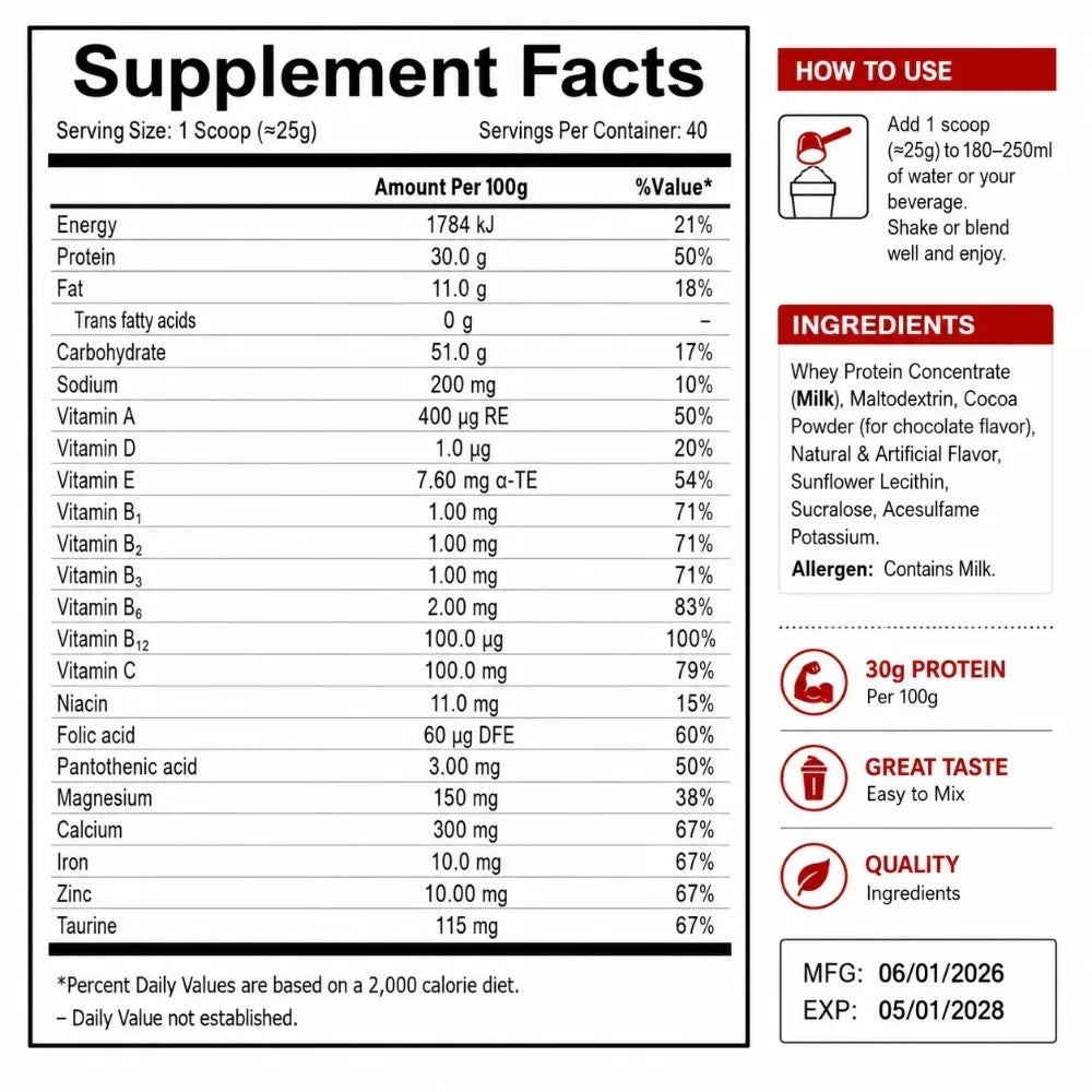 NurtureNova Proteina de Suero
