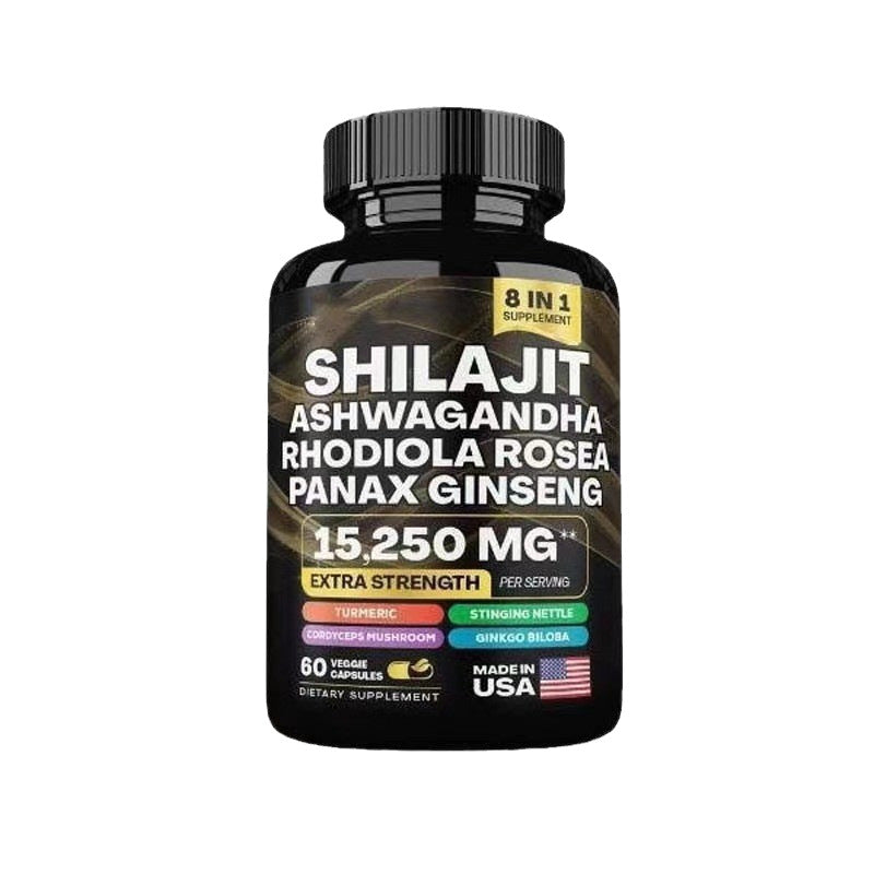 Shilajit Resin Dietary Supplement Capsules